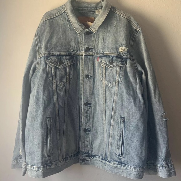 3xl levi trucker jacket